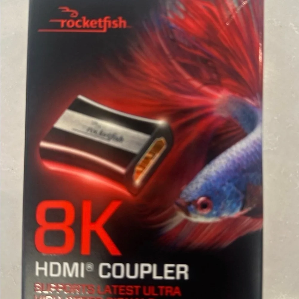 Black HDMI Coupler